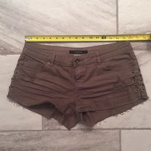 Billabong distressed shorts